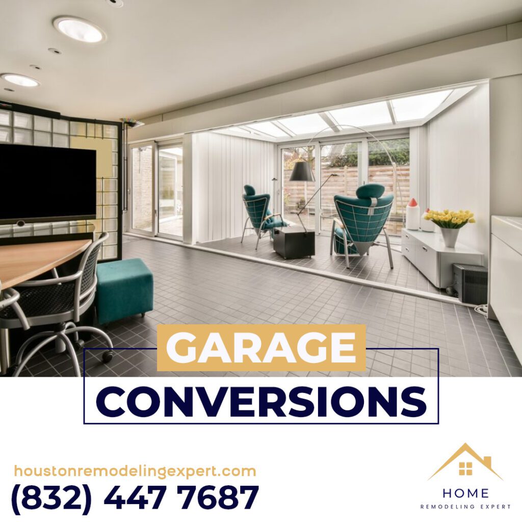 Garage conversions In Houston by Home Remodeling Experts