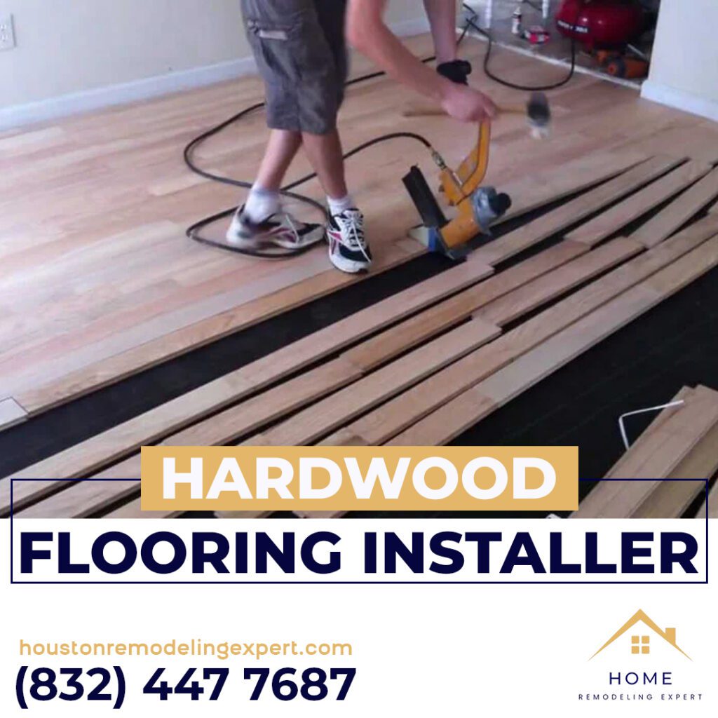 Hardwood flooring installers In Houston free estimates