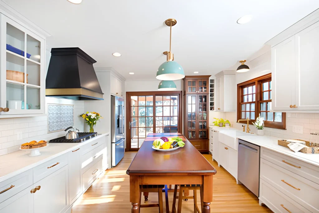 Home Remodeling in Friendswood showcasing a modern kitchen upgrade in a Timber Cove home